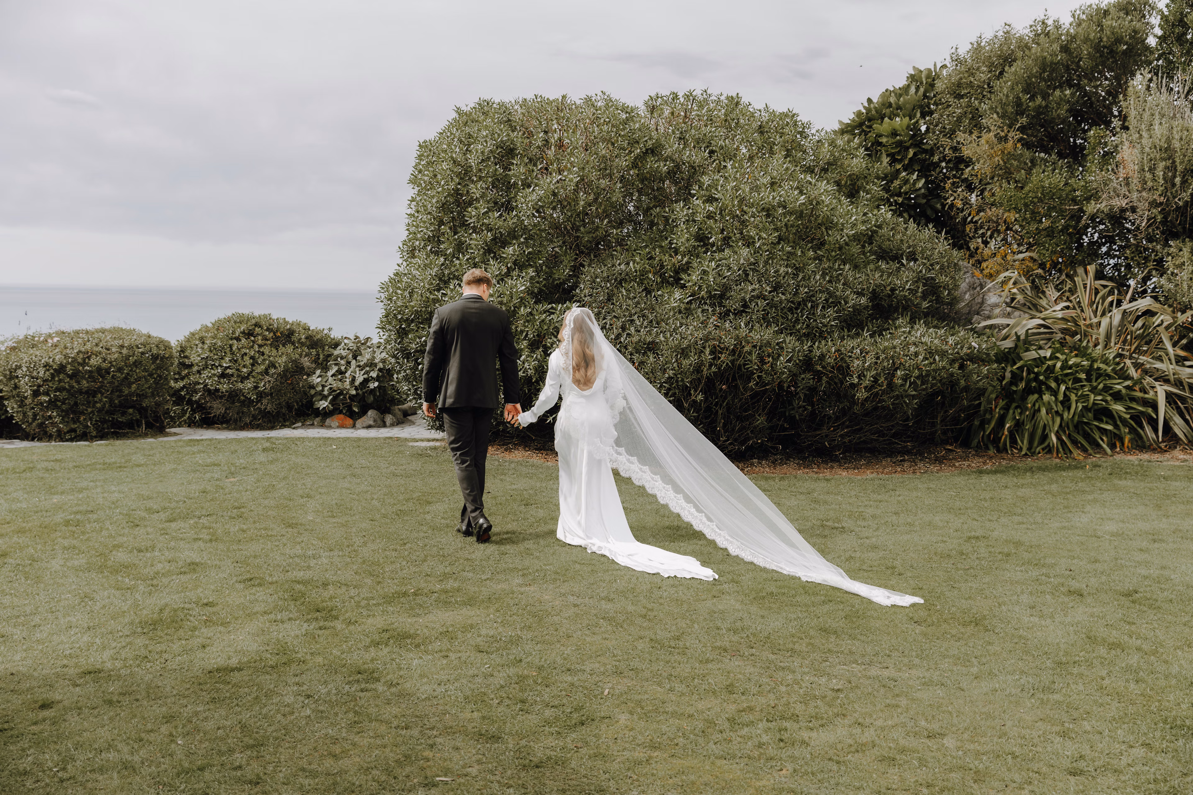 Walking through lawns Walking through lawns